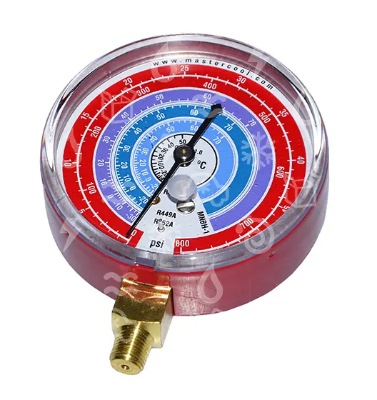 manometr vysokotlaký suchý MC, 80 mm, MNBH1, R448A, R449A, R452A